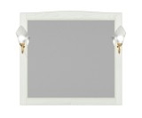 Зеркало ValenHouse Эллина 105 слоновая кость, фурнитура золото — 