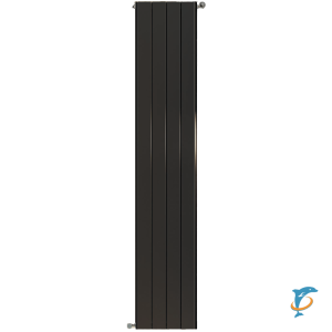 STOUT Sebino 1800 6 секций радиатор алюминиевый универсальное подключение (цвет 2748 cod.07 черный) (SRA-1120-18000706)