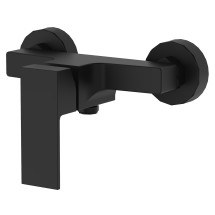 Смеситель для душа Azario EDDIE с ручным душем, керамический картридж, без излива, чёрный (AZ-WQY338207PA) — 