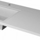 Раковина Stella Polar Мадлен 100x48 для установки над стиральной машиной, левая, цвет белый  (SP-00000465)
