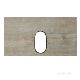 Столешница под раковину Aquaton Лофт Фабрик 80 дуб эндгрейн — 