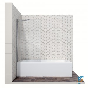 Шторка для ванны Ambassador Bath Screens 16041102 (700x1400) (16041102)