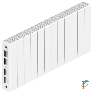 Биметаллический радиатор Rifar SUPReMO 350 - 12 секций боковое подключение  (4RS35-12)
