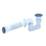 Сифон АНИ Пласт для душевого поддона плоский 1 1/2&quot;х40 с гт 40x50 (Е015) — 