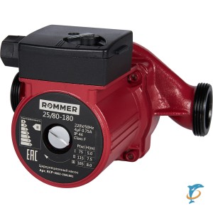 Циркуляционный насос Rommer 25/80-180  (RCP-0002-2581801)