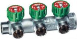 Коллектор регулирующий проходной MULTI FAR 1''на 3 отвода FK 3822 134 — Используемые в системах водоснабжения и отопления.