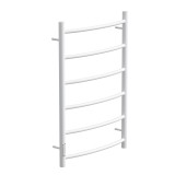 Полотенцесушитель электрический Point Афина PN04758W П6 500x800 диммер слева, белый — 