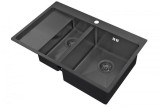 Кухонная мойка Zorg PVD 5178-2-R GRAFIT — 