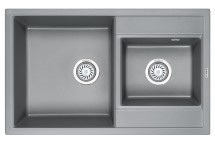 Кухонная мойка Granula GR-8201 алюминиум — 