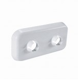 Розетки двойные декоративные LUXOR M 530 —  Розетка двойная декоративная (материал ABS), межосевое расстояние 50 мм для блоков M 171-178