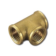 Тройник BВ Tiemme 3/4 серии 1570 — Предназначены для соединения фитингов с резьбой в системах водоснабжения и отопления