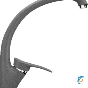 Смеситель для кухонной мойки Ulgran U-001 темно-серый (U-001-309)