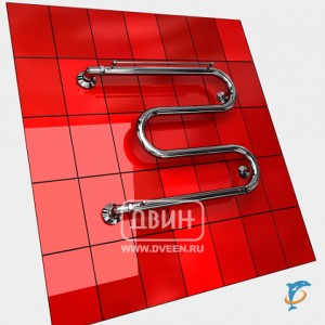 Полотенцесушитель M с полкой 60/80 1" Водяной (101689)