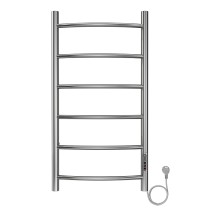 Полотенцесушитель электрический AZARIO VERONA 400/800 6 секций, диммер справа, хром (AZ04848) — Водяной полотенцесушитель «Венето» 450/1051 Terminus Benetto 20 перекладин