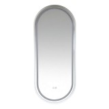 Зеркало с подсветкой Azario Блейк 1200х500х50 АZ-LED011725, белый матовый &mdash; 