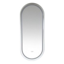 Зеркало с подсветкой Azario Блейк 1200х500х50 АZ-LED011725, белый матовый &mdash; 