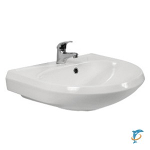 Раковина Santeri Вест 564 х 475, белая (1.3111.8.S00.11B.0)  (1.3111.8.S00.11B.0)