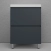 Тумба для комплекта напольная Style Line Манхэттен 60, графит 