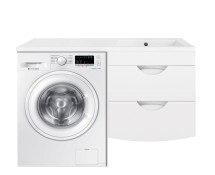 Тумба для комплекта Style Line Жасмин-2 60 с 2 ящиками, подвесная, для стиральной машины — Тумба для комплекта Style Line подвесная "Жасмин 2 60" (2 ящ.) 58