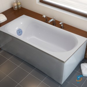 Ванна из литьевого мрамора Marmo Bagno Патриция 170х75  (MB-PA 170-75)