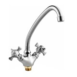 Смеситель для кухни HAIBA HB4924 латунь, хром — 