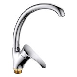 Смеситель для кухни HAIBA HB4101-2 латунь, хром &mdash; 