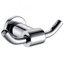 Крючок двойной AZARIO FORNY AZ-88305 хром — 