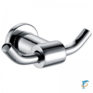 Крючок двойной AZARIO FORNY AZ-88305 хром (AZ-88305)