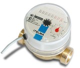 Водосчетчик холодной воды ITELMA WFK 24 — Макс. температура воды,°С: 30, Монтажная длина, мм: 80, Присоединит. размеры: Ду 15 мм, Магнитная защита: есть
