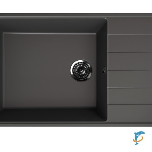 Мойка ULGRAN Quartz  Prima 860 Асфальт  (Prima 860-09)