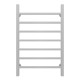 Полотенцесушитель водяной AZARIO ANCONA 500/800 квадрат, 7 секций, нижнее/диагональное подключение, 1/2", белый (AZ83914W)  (AZ83914W)
