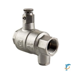 Обратный клапан VALTEC VT.171 1/2 с дренажем и воздухоотводчиком  (VT.171.N.04)