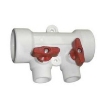 Коллектор Millennium с 2 выходами (красные ручки) — 