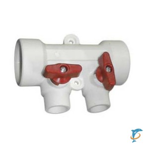 Коллектор Millennium с 2 выходами (красные ручки) (3M62-mnr-320220
)
