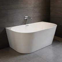 Ванна акриловая Azario MELADO 1700х800х580, пристенная, в комплекте с сифоном и металлическими ножками, белый (AZ-7005-17W) &mdash; 