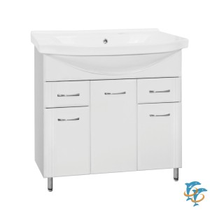 Мебель для ванной Style Line Эко Стандарт 26 (2 ящ.) 90  (ЛС-00000110 + 1WH110790 + ЛС-00000133)