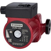 Циркуляционный насос Rommer 25/40-130 — 