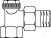 Вентиль на обратную подводку Oventrop Combi 3 арт.1090362