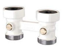 Узел подключения ARBONIA (Мультифлекс) угловой, цвет белый — 