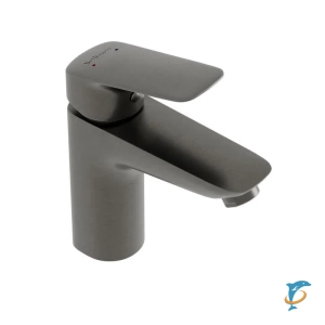 Смеситель для раковины BelBagno DUE-LVM-GM-W0, оружейная сталь (DUE-LVM-GM-W0)