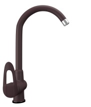 Смеситель для кухонной мойки Ulgran Quartz UQ-006 трюфель — 