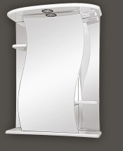 Зеркало со шкафом Мисти (Misty) Лиана 60 левое — Зеркало со шкафом Мисти(Misty) Лиана 60 лев.