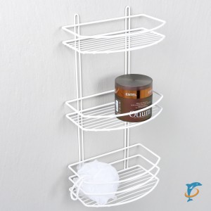 Полка овальная трехэтажная белая Fixsen FX-720W-3  (FX-720W-3)