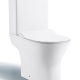 Напольный унитаз с бачком Taliente Arte AR35045 белый, безободковый с сиденьем микролифт  (AR35045)