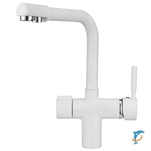 Смеситель для кухни Point PN3104W белый  (PN3104W)