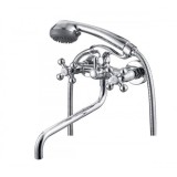 Смеситель для ванны с картриджным переключателем Хром Kaiser Carlson Lux 11056 — 