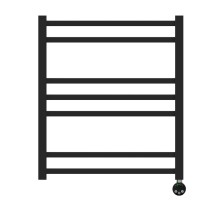 Электрический полотенцесушитель Lemark Atlantiss П7 LM32607REBL 500x600 левый/правый, черный — 