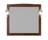 Зеркало ValenHouse Эллина 105 кальяри, фурнитура золото — 