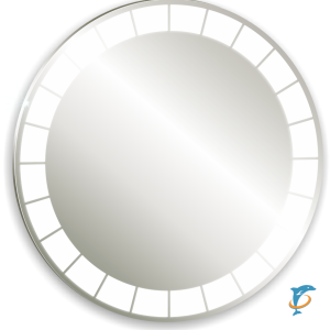 Зеркало AZARIO Пандора d770 c подсветкой и диммером, сенсорный выключатель (LED-00002504)  (LED-00002504)