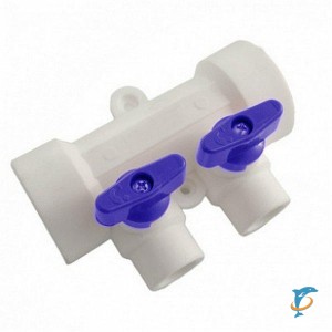 Коллектор Millennium с 2 выходами (синие ручки) (3M62-mnb-320220
)